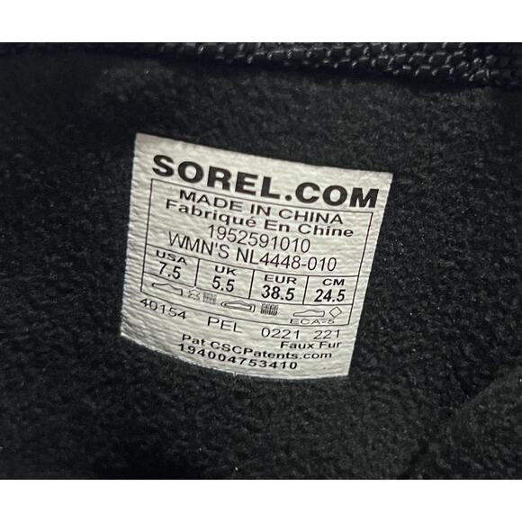 Sorel Slimpack III Tall Waterproof Boots Women's 7.5 - Picture 6 of 8